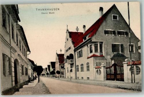 86470 W8907 Thannhausen , Schwab 1910 - Oberer Markt