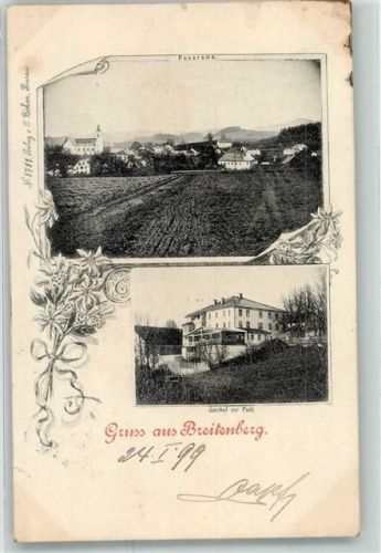Breitenberg 1899 Gasthaus zur Post