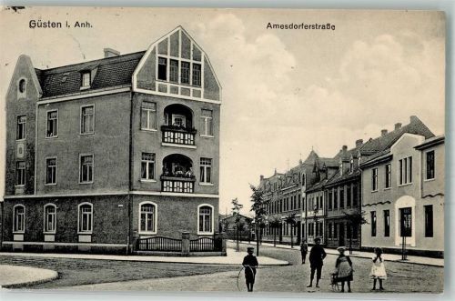 Güsten 1912 Amesdorferstraße Kinder Hund