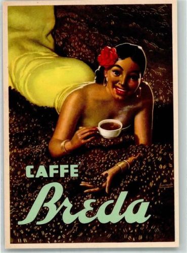 Padova A. Breda Kaffeebohnen Frauenschönheit