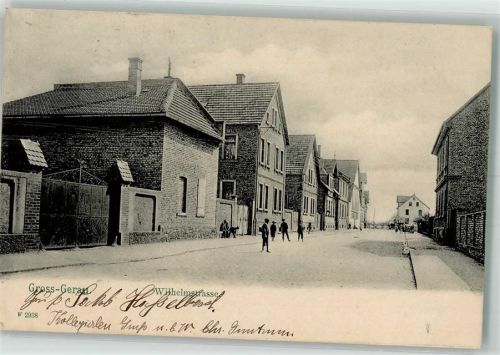 Groß-Gerau 1906 Wilhelmstraße