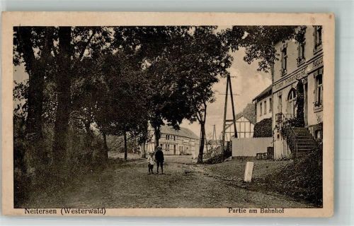 Neitersen 1918 Am Bahnhof