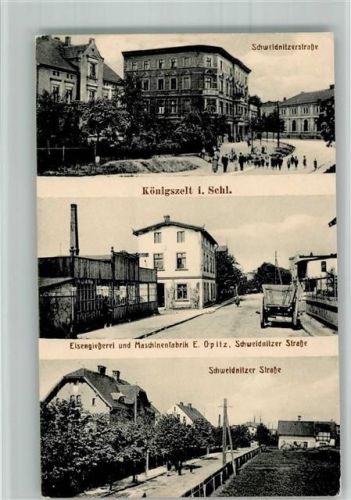 Königszelt Schweidnitzerstraße Eisengießerei Maschinenfabrik