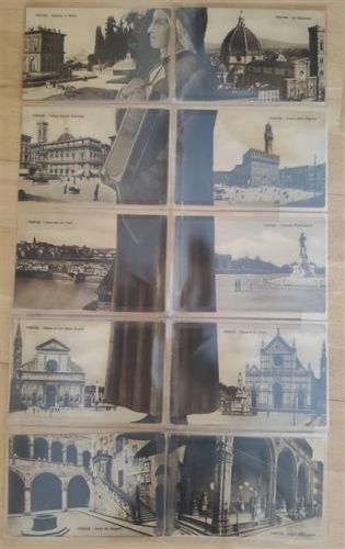 Firenze 10 Karten komplett sehr gute Erhaltung