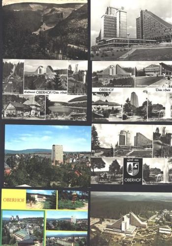 Oberhof Lot mit 12 div AK