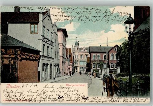 Itzehoe 1907 Kirchenstrasse