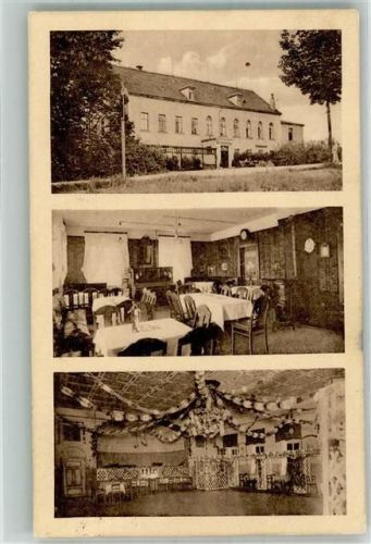 Oederan WK II Gasthaus Schützenhaus Gastraum Festsaal