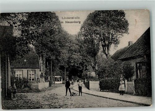 Neuenburg 1917 Lindenstrasse