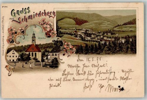 Bad Schmiedeberg 1898 Dorfkirche