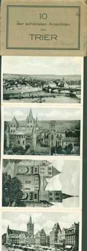 Trier Leporello mit 10 AK im Originalumschlag