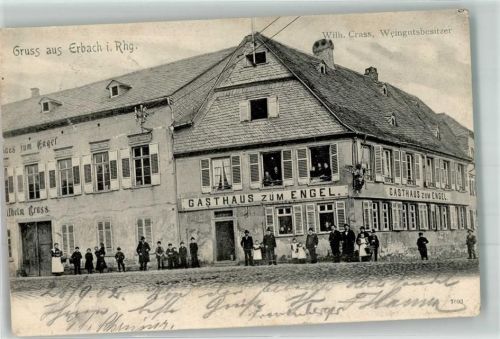 Erbach 1902 Gasthaus zum Engel