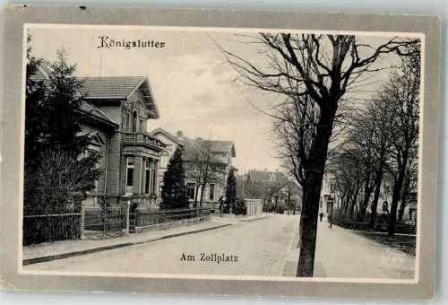 Königslutter 1914 Am Zollplatz Villen