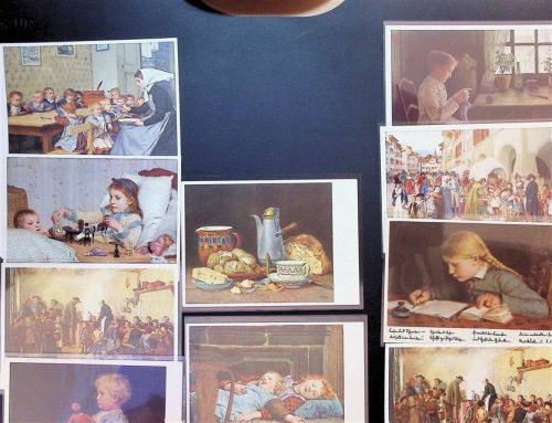 Lot mit 21 AK signiert Albert Anker Künstlerkarte wenige mehrfach Künstler Posten 21 bis 100 AK