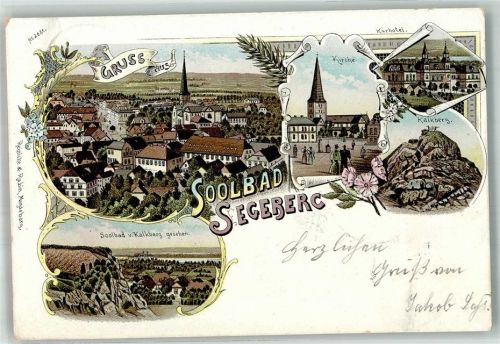 Bad Segeberg 1898 Kirche Kalkberg Kurhotel