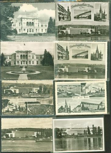 Bonn Lot mit10 AK Bundeshaus