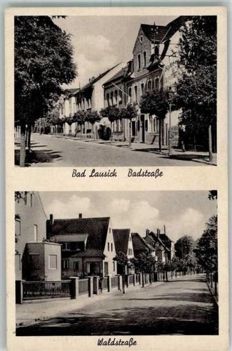 Bad Lausick Badstraße Waldstraße