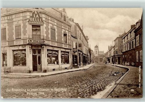 Vouziers 1914 Quartier Feldzug