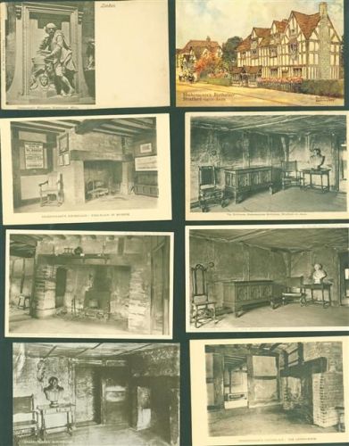 Stratford-on-Avon Lot mit 10 AK