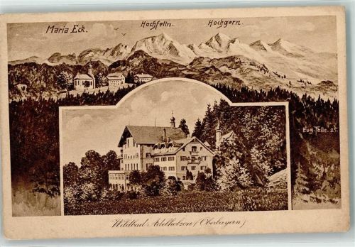 Bad Adelholzen Kurhaus Maria Eck Hochfelln Hochgern