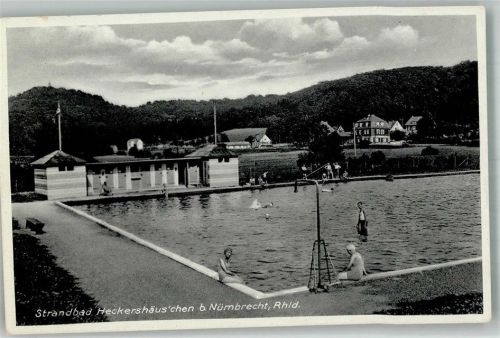 Nümbrecht Posthilfstelle Nümbrecht-Bahnhof Schwimmbad Heckershäuschen