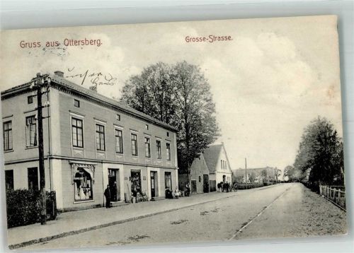 Ottersberg 1910 Grosse Strasse Geschäftshaus
