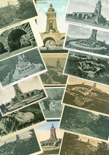 Kyffhäuser Lot mit 28 AK Denkmal wenige mehrfach
