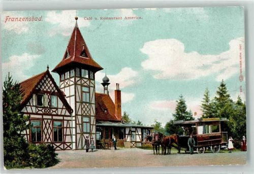 Frantiskovy Lazne Gasthaus Cafe Restaurant America