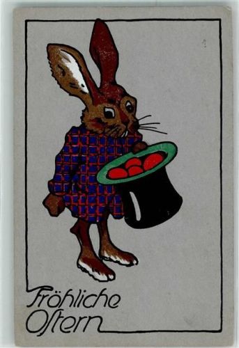Hase vermenschlicht