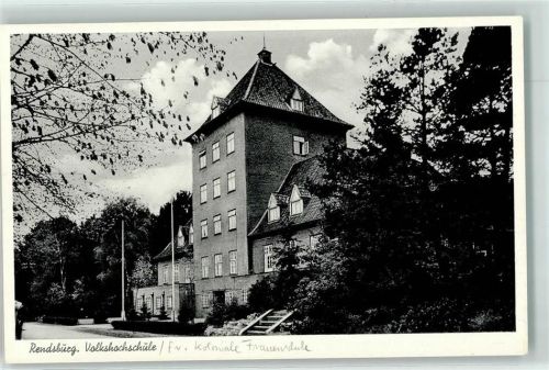 Rendsburg Ev. Koloniale Frauenschule Volkshochschule Rendsburg