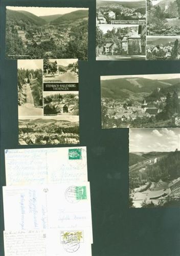 Steinbach-Hallenberg Lot mit 11 AK