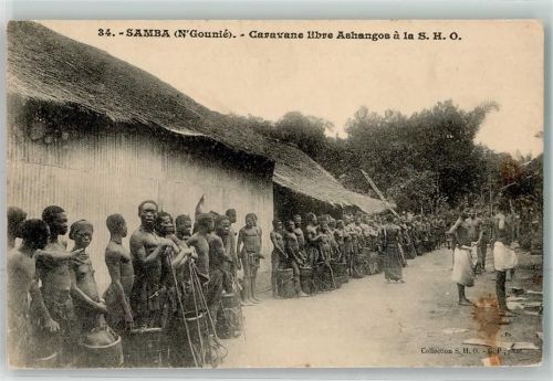 1920 Erotik Samba Caravane libre Ashangos a la S.H.O. Schwarzafrikaner