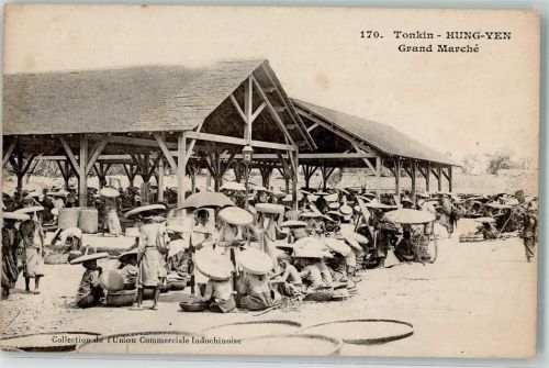 Tonkin Hung Yen Großer Markt