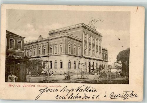 Rio de Janeiro 1900 Chambre Municipale