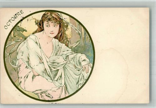 Jugendstil 1905 Oktober Octobre