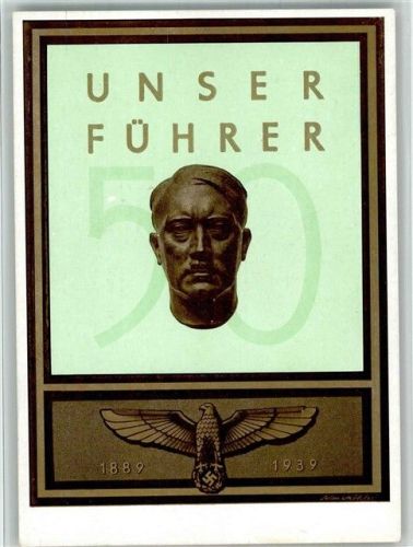 Unser Führer 1889-1939 Geburtstag Verlag Photo Hoffmann