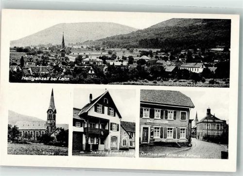 Heiligenzell Dorfkirche Handlung Fuchs Gasthaus zum Kaiser Rathaus