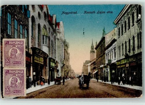Nagyvarad 1911 Kossuth Lajos Straße