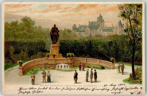 Kronberg 1902 Kaiser Friedrich Denkmal