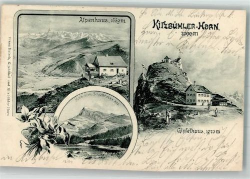 Kitzbühel Gasthaus Alpenhaus Gipfelhaus Kitzbühler-Horn beschnitten