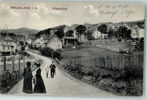 Braunlage 1910 Villenviertel