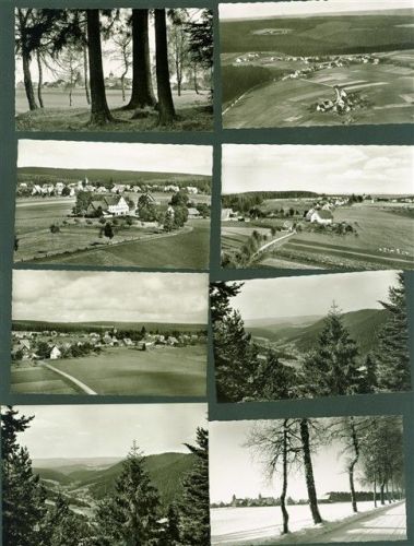 Schömberg Lot mit 19 AK Originale aus dem Archiv des Metzverlages viele mehrfach