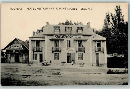 Vouvray 1932 Hotel Restaurant du Pont de Cisse