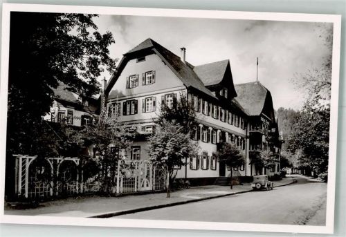 Schönmünzach Hotel Post Oldtimer