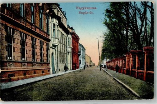 Nagykanizsa 1915 - Sugar Straße