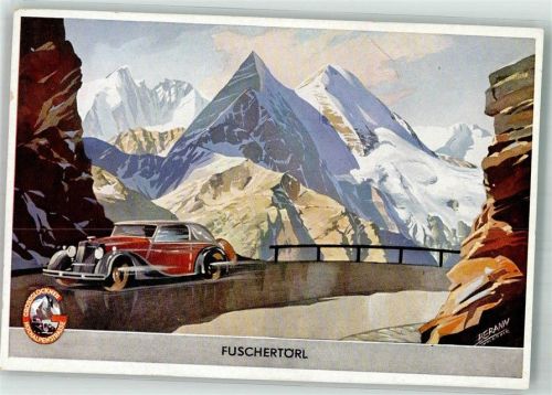 Grossglockner Auto Großglockner-Hochalpenstrasse Fuschertörl