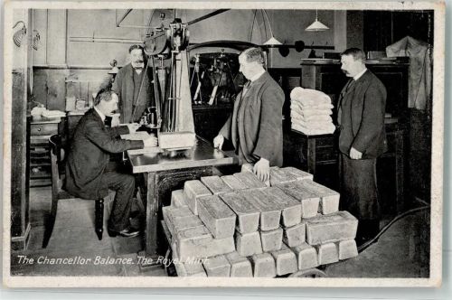 The Chancellor Blance The Royal Mint Gold Waage Beruf Bank