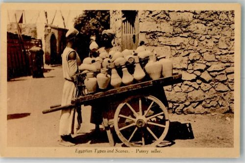 Marktszene Potery seller