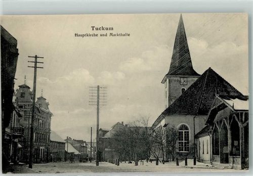 Tuckum Kirche Weltkrieg 1914/16