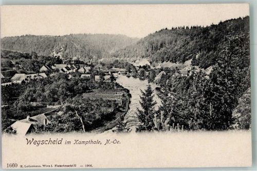 3593 Wegscheid am Kamp Foto AK Kamptal