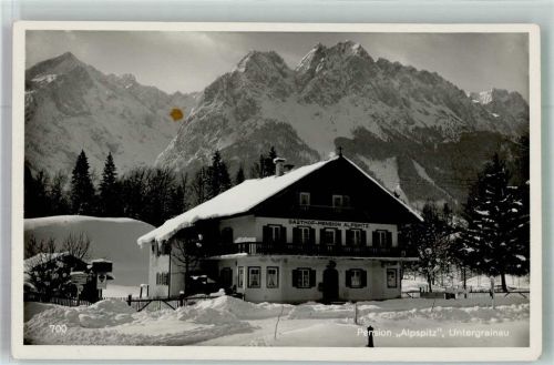 Untergrainau Winter Pension Alpspitz